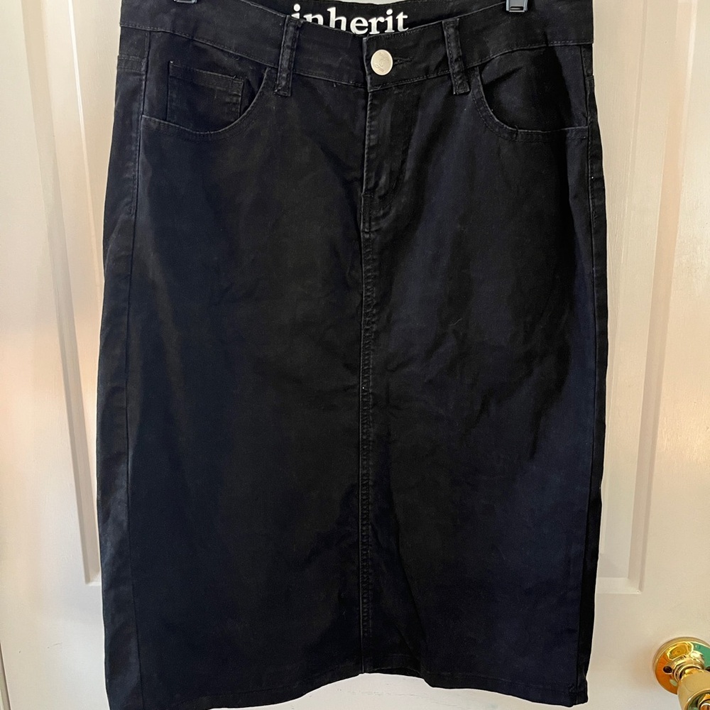 Inherit Ebony Black Remi Skirt